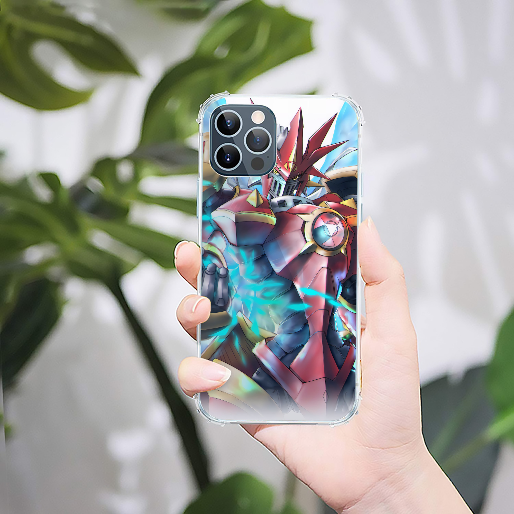 （画像用） Digimon デジタルモンスター/デジモン 【iPhone 12シリーズ対応】透明スマホケース（クリアソフトケース）